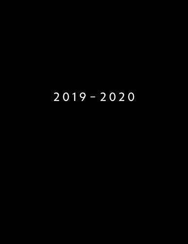 2019 - 2020: Weekly Planner Starting August 2019 - July 2020 | Week To View With Hourly Schedule | 8.5 x 11 Dated Agenda | Appointment Calendar | Or