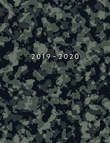 2019 - 2020: Weekly Planner Starting August 2019 - July 2020 | Week To View With Hourly Schedule | 8.5 x 11 Dated Agenda | Appointment Calendar | Or